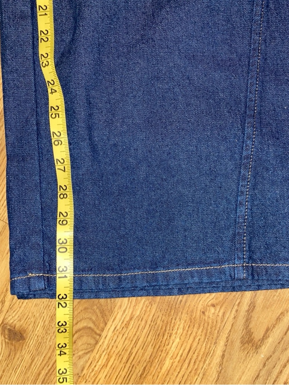 NWT LK Bennett Pip Dark wash wide leg jeans $170 - Picture 11 of 12